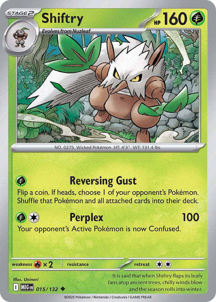 Shiftry - 015/132 - Mega Evolution