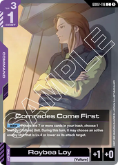 Comrades Come First - GD02-116 - Common - Dual Impact