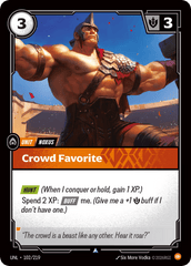 Crowd Favorite - 102/219 - Uncommon - Unleashed