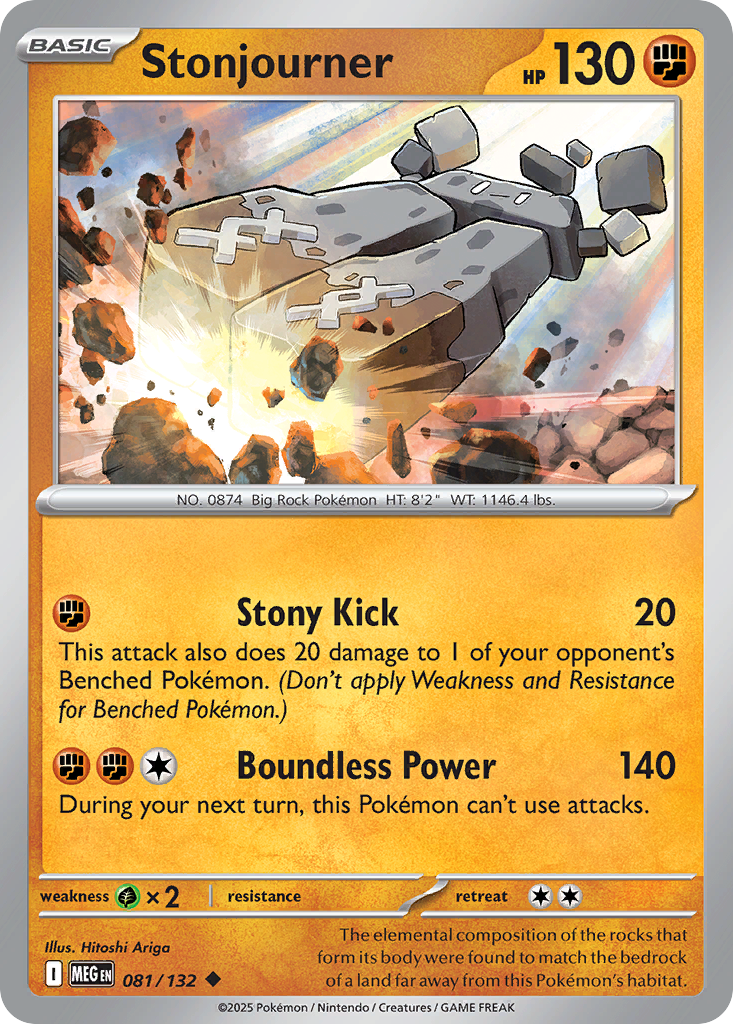 Stonjourner - 081/132 - Mega Evolution