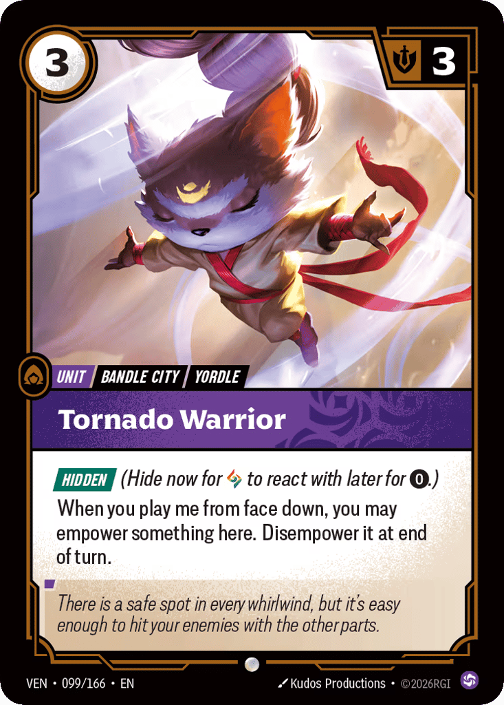 Tornado Warrior - 099/166 - Common - Vendetta
