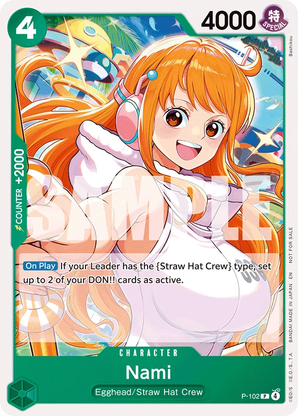 Nami - P-102 - Promo (Alternate Art) - Promos