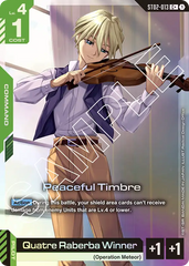 Peaceful Timbre - ST02-013 - Common (Alternate Art) - Wings of Advance