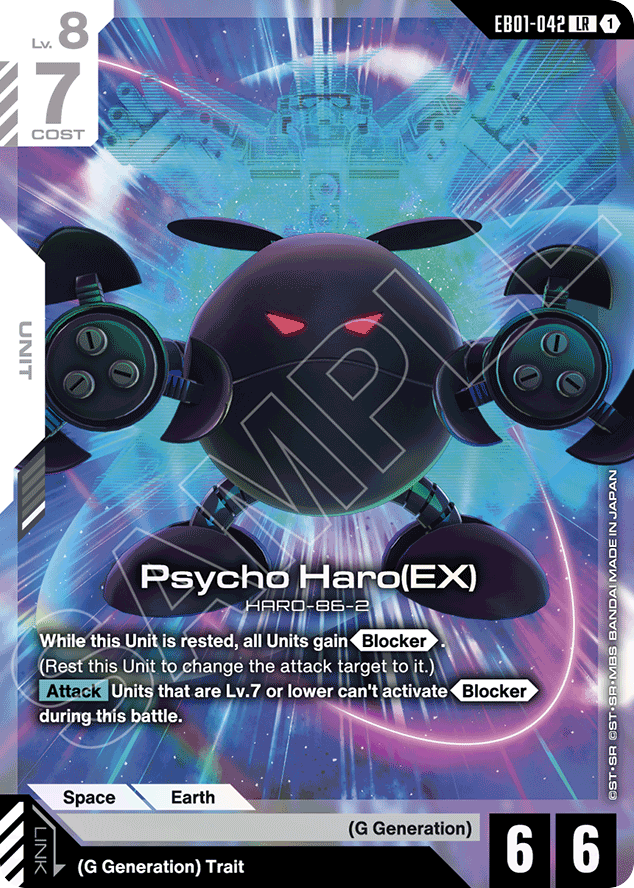Psycho Haro (EX) - EB01-042 - Legend Rare - Eternal Nexus