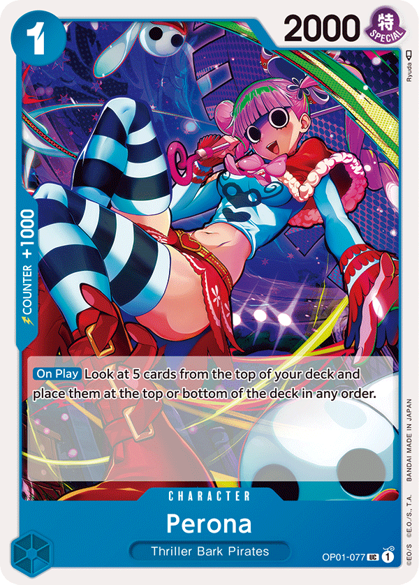 Perona - OP01-077 - Uncommon - Romance Dawn