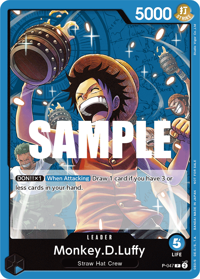 Monkey.D.Luffy - P-047 - Promo - Promos