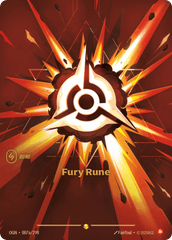 Fury Rune - 007a/298 - Showcase - Origins