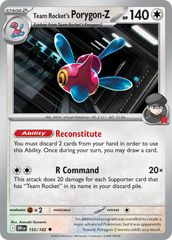 Team Rocket's Porygon-Z - 155/182 - Destined Rivals