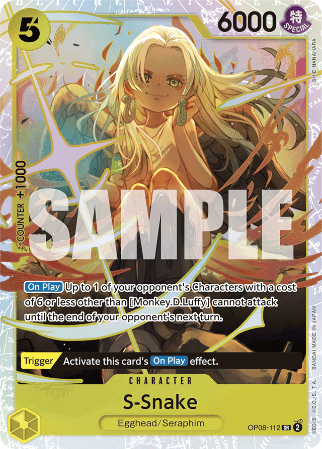 S-Snake - OP08-112 - Super Rare - Two Legends