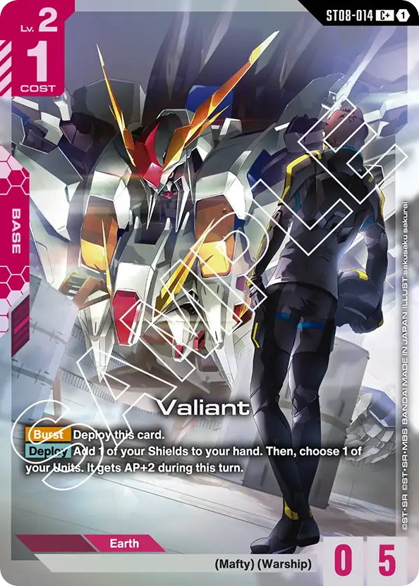 Valiant - ST08-014 - Common - Flash of Radiance