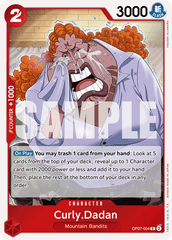 Curly.Dadan - OP07-004 - Rare - 500 Years In The Future