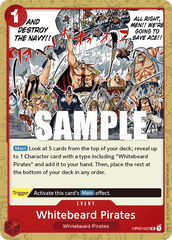 Whitebeard Pirates - OP02-022 - Uncommon - Paramount War
