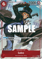 Sabo - OP05-007 - Super Rare (Alternate Art) - Awakening of the New Era