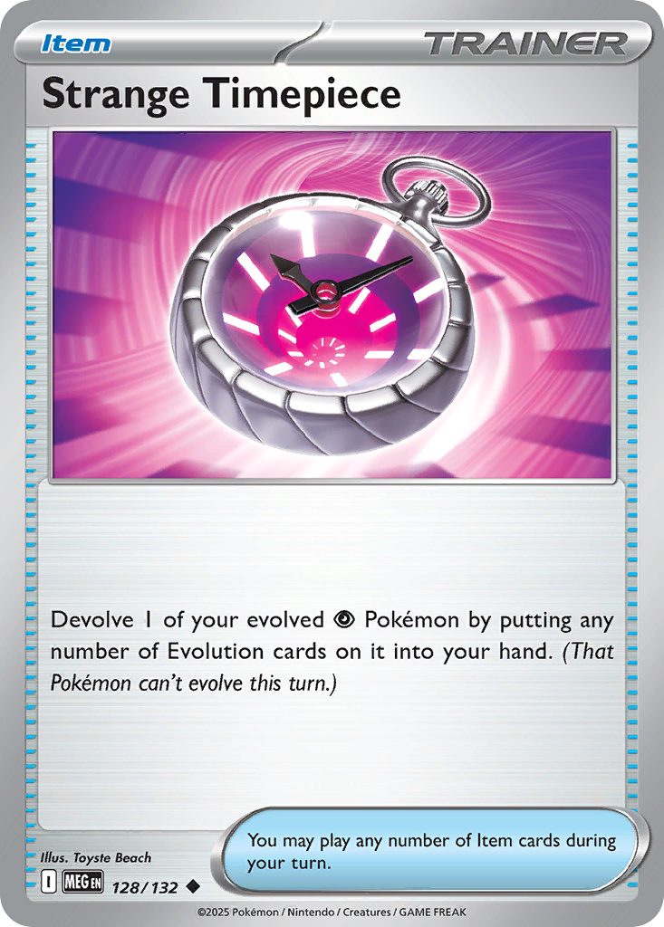 Strange Timepiece - 128/132 - Mega Evolution