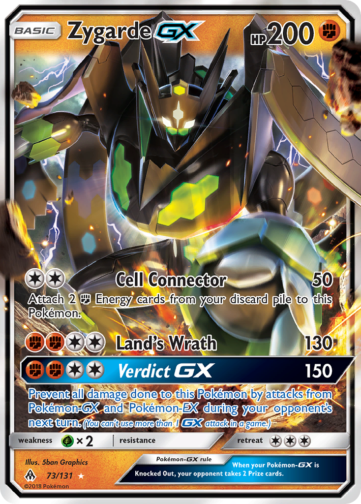 Zygarde-GX - 073/131 - Forbidden Light