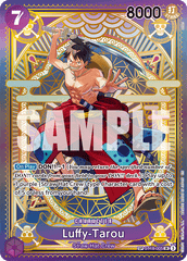 Luffy-Tarou - ST18-005 - Super Rare (Special Alternate Art) - PURPLE Monkey.D.Luffy