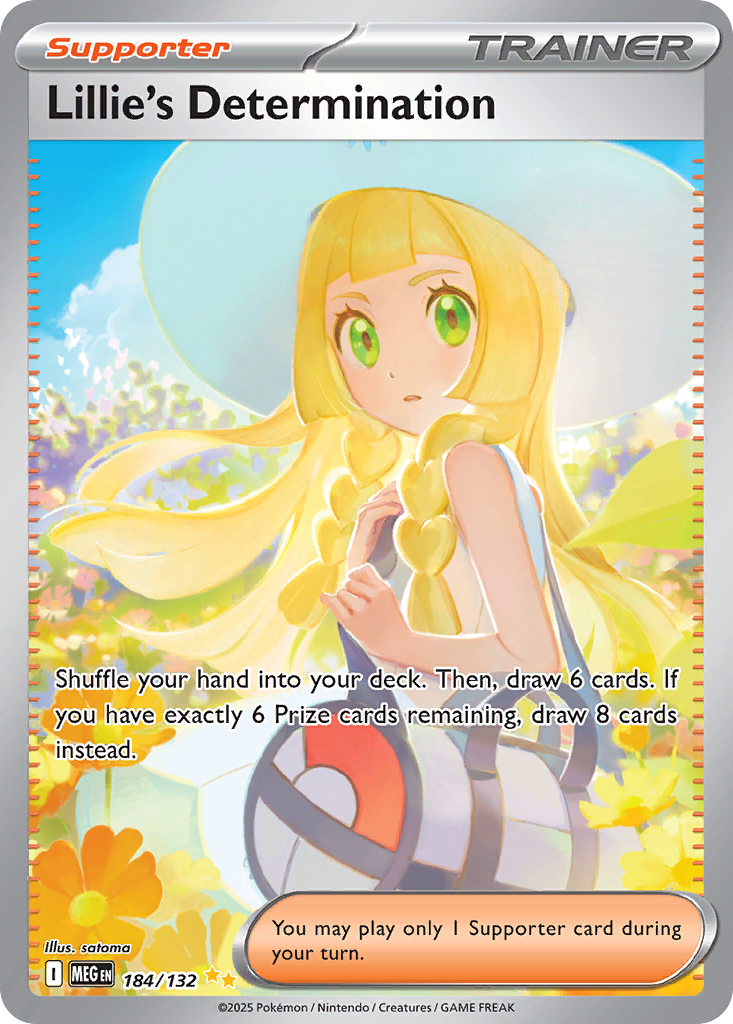 Lillie's Determination - 184/132 - Mega Evolution