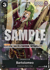 Bartolomeo - OP04-089 - Rare (Premium Alt Art) - Kingdoms of Intrigue