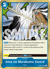 Ama no Murakumo Sword - OP06-056 - Uncommon (Jolly Roger Foil Reprint) - Wings of the Captain