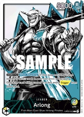 Arlong - OP03-022 - Leader (Alternate Art) - Pillars of Strength