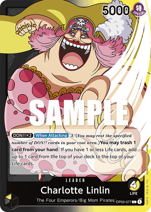 Charlotte Linlin - OP03-077 - Leader - Pillars of Strength