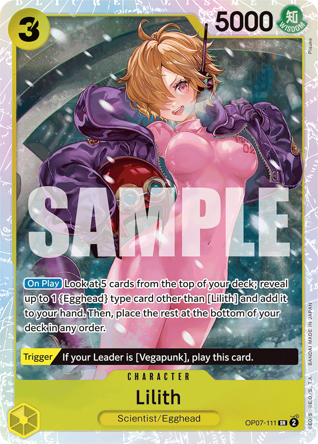 Lilith - OP07-111 - Super Rare - 500 Years In The Future