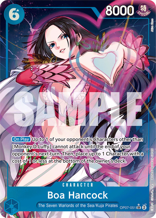 Boa Hancock - OP07-051 - Super Rare (Alternate Art) - 500 Years In The Future
