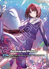 Awakened Power - GD02-110 - Rare (Alternate Art) - Dual Impact
