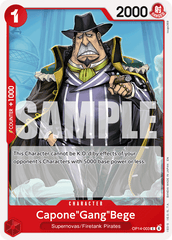 Capone"Gang"Bege - OP14-003 - Common - The Azure Sea's Seven