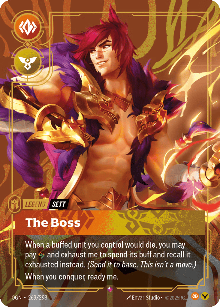 The Boss - 269/298 - Rare - Origins
