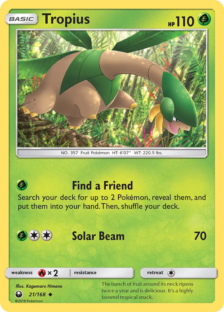 Tropius - 021/168 - Celestial Storm