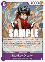 Monkey.D.Luffy - OP03-070 - Rare - Pillars of Strength