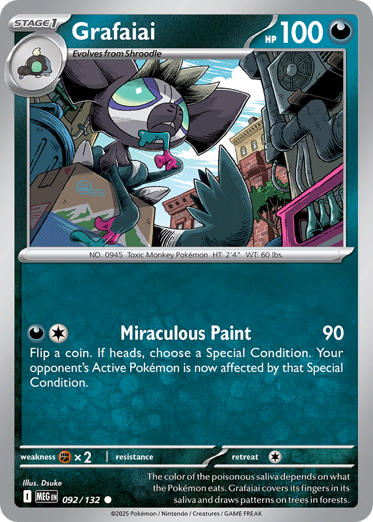 Grafaiai - 092/132 - Mega Evolution