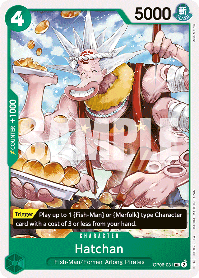 Hatchan - OP06-031 - Uncommon - Wings of the Captain