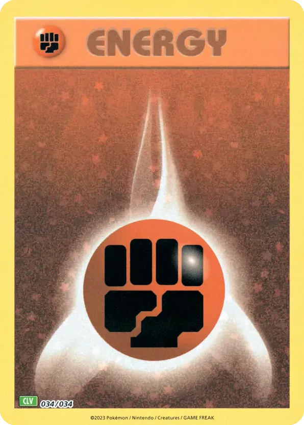 Basic Fighting Energy - 34/34 - Pokémon TCG Classic - Venusaur
