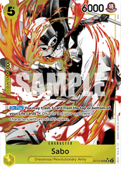 Sabo - ST13-008 - Super Rare (Alternate Art) - Ultra Deck: The Three Brothers