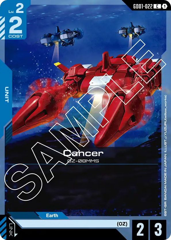 Cancer - GD01-022 - Common - Newtype Rising