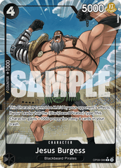 Jesus Burgess - OP09-086 - Rare (Alternate Art) - Emperors In The New World