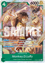 Monkey.D.Luffy - ST30-012 - Super Rare - Luffy & Ace