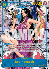 Boa Hancock - OP07-051 - Super Rare (Manga Alt Art) - 500 Years In The Future