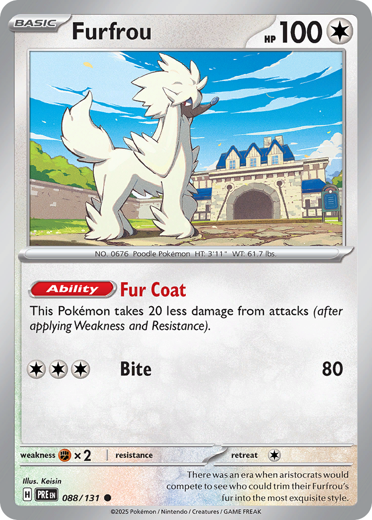 Furfrou - 088/131 - Prismatic Evolutions