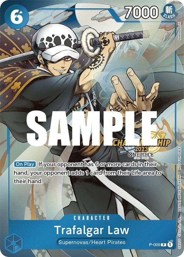 Trafalgar Law - P-009 - Promo (Championship Stamp) - Promos