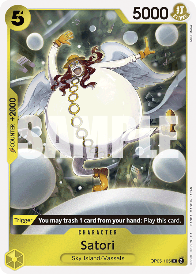 Satori - OP05-105 - Rare (Reprint) - Awakening of the New Era