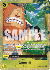 Dereshi! - OP09-117 - Rare (Best Selection Vol4Alt Art) - Emperors In The New World