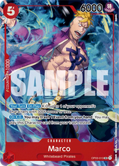 Marco - OP03-013 - Super Rare (First Anniversary Alt Art) - Pillars of Strength