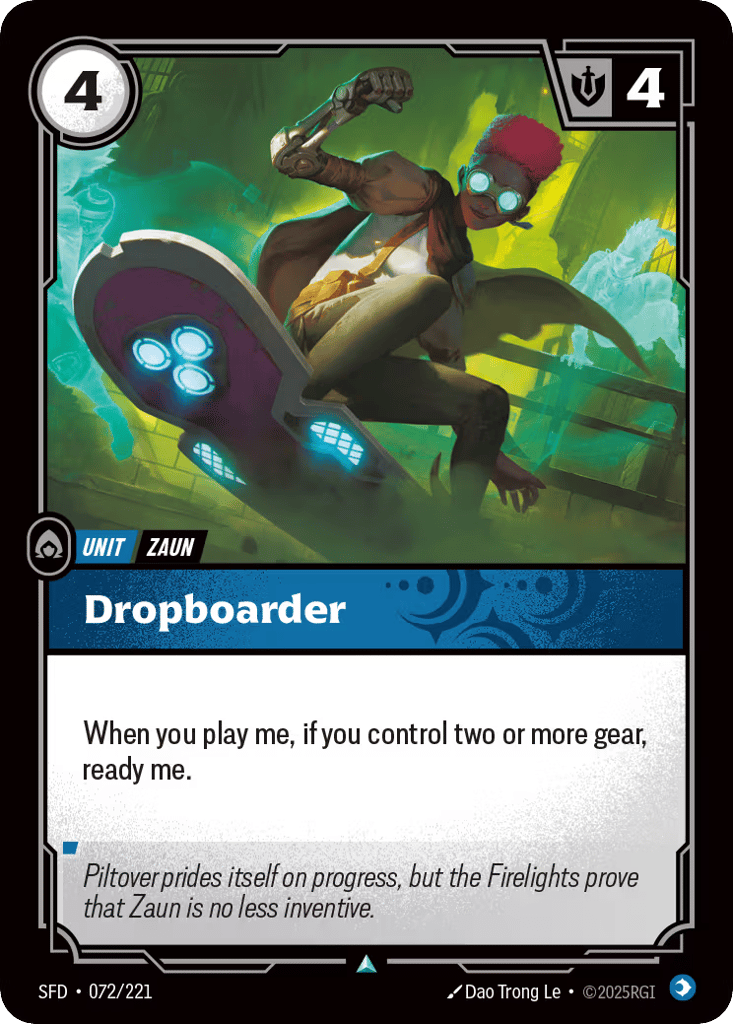 Dropboarder - 072/221 - Uncommon - Spiritforged