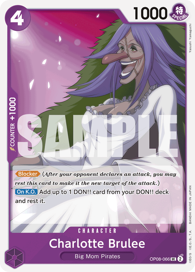 Charlotte Brulee - OP08-066 - Uncommon - Two Legends
