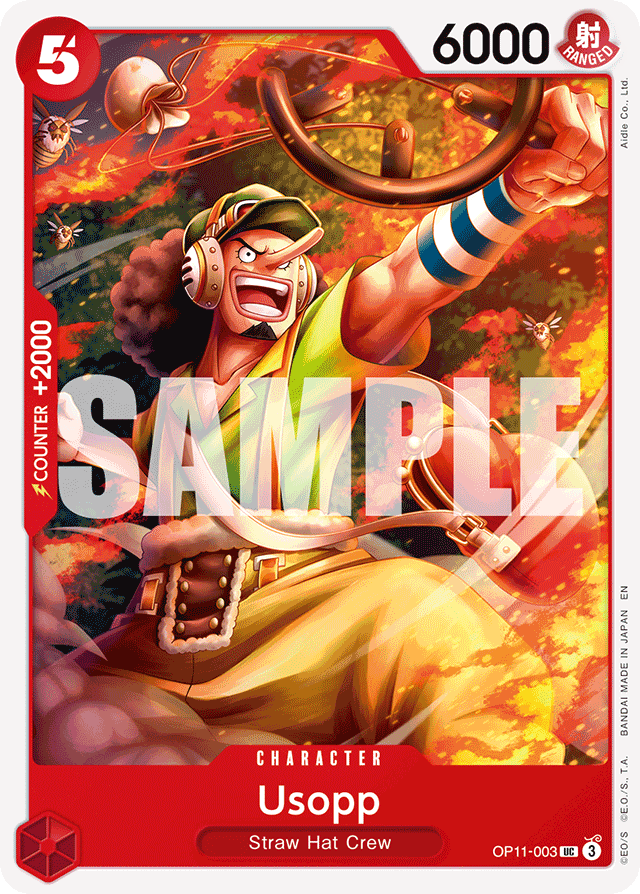 Usopp - OP11-003 - Uncommon - A Fist Of Divine Speed