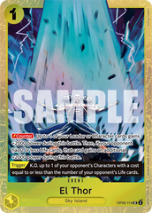 El Thor - OP05-114 - Uncommon (Best Selection Vol2Alt Art) - Awakening of the New Era