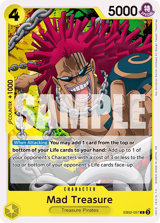 Mad Treasure - EB02-057 - Common - Anime 25th Collection